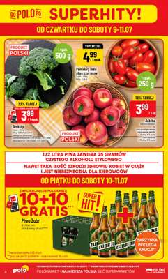 POLOmarket - gazetka promocyjna Gazetka od środy 08.07 do wtorku 14.07 - strona 4