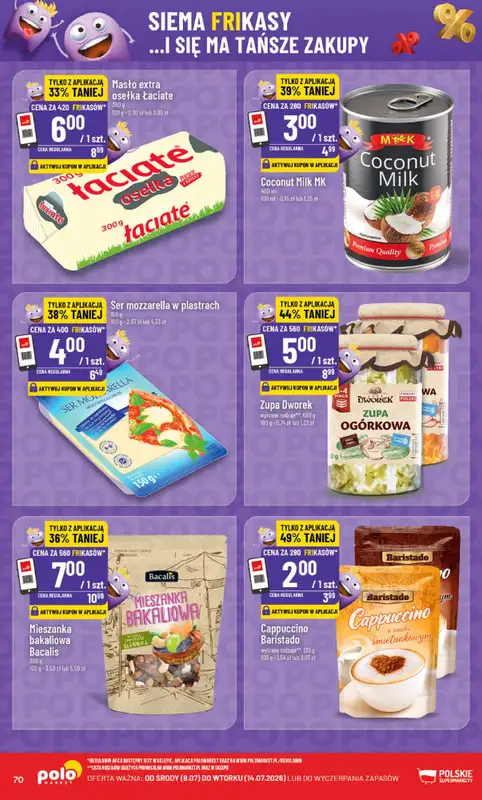 POLOmarket - gazetka promocyjna Gazetka od środy 08.07 do wtorku 14.07 - strona 70