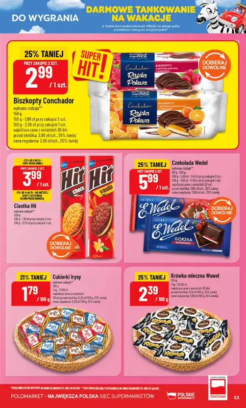 POLOmarket - gazetka promocyjna Gazetka od środy 08.07 do wtorku 14.07 - strona 53