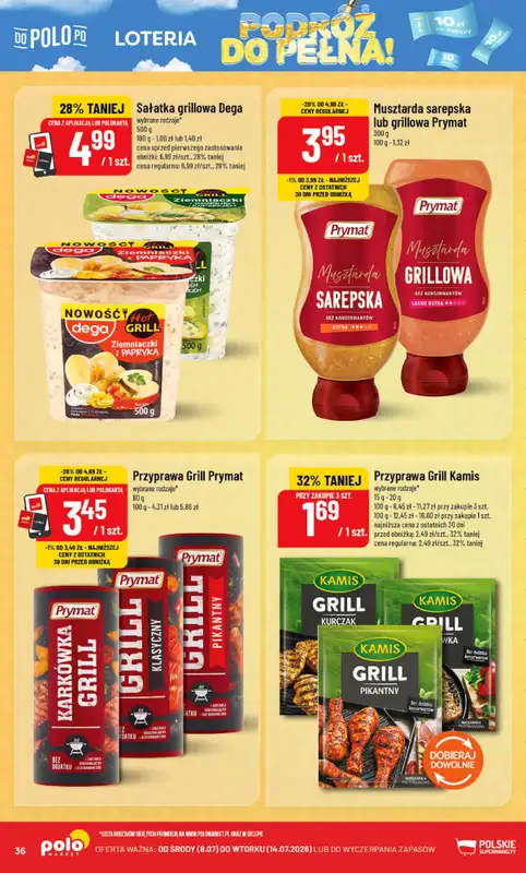 POLOmarket - gazetka promocyjna Gazetka od środy 08.07 do wtorku 14.07 - strona 36