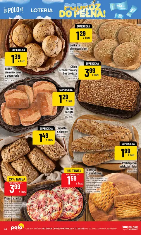 POLOmarket - gazetka promocyjna Gazetka od środy 08.07 do wtorku 14.07 - strona 44