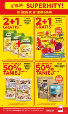 POLOmarket - gazetka promocyjna Gazetka od środy 08.07 do wtorku 14.07 - strona 11