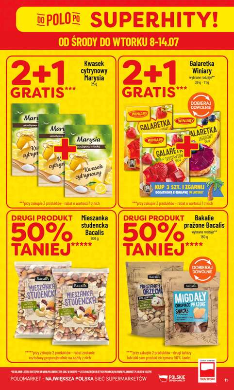 POLOmarket - gazetka promocyjna Gazetka od środy 08.07 do wtorku 14.07 - strona 11