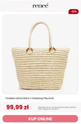 Renee - gazetka promocyjna SALE: torebki od poniedziałku 06.07 do niedzieli 12.07 - strona 7