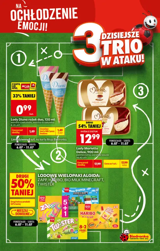 Biedronka - gazetka promocyjna Wtorkowe kibicowanie   - strona 2