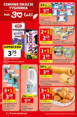 Auchan - gazetka promocyjna Gazetka 30 Lat Supermarket Auchan od czwartku 09.07 do środy 15.07 - strona 6