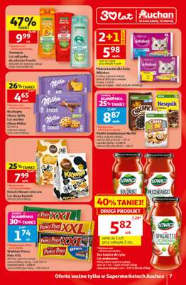 Auchan - gazetka promocyjna Gazetka 30 Lat Supermarket Auchan od czwartku 09.07 do środy 15.07 - strona 7