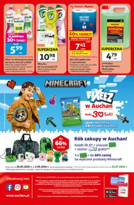 Auchan - gazetka promocyjna Gazetka 30 Lat Supermarket Auchan od czwartku 09.07 do środy 15.07 - strona 8