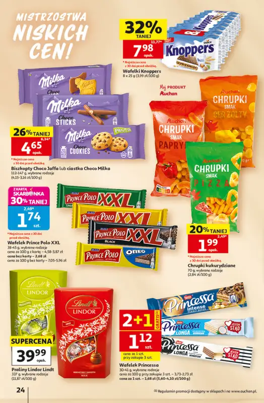 Auchan - gazetka promocyjna Gazetka 30 Lat Hipermarket Auchan od czwartku 09.07 do środy 15.07 - strona 24