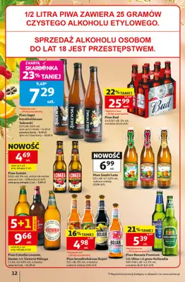 Auchan - gazetka promocyjna Gazetka 30 Lat Hipermarket Auchan od czwartku 09.07 do środy 15.07 - strona 12