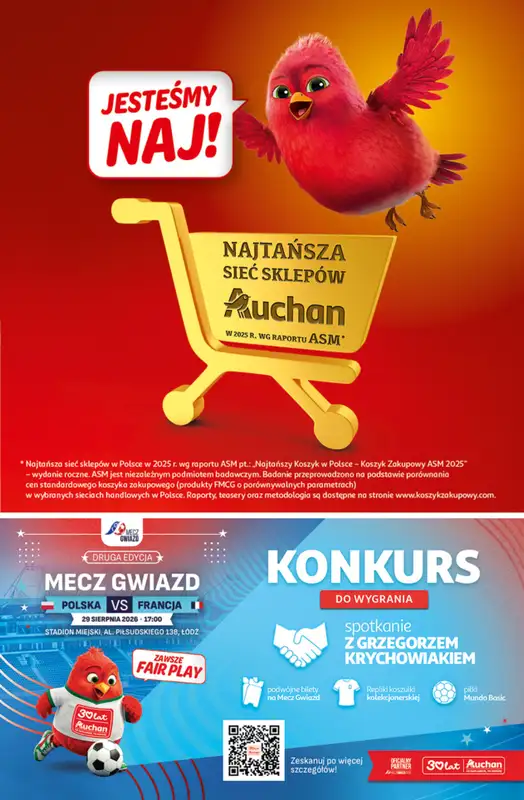 Auchan - gazetka promocyjna Gazetka 30 Lat Hipermarket Auchan od czwartku 09.07 do środy 15.07 - strona 7