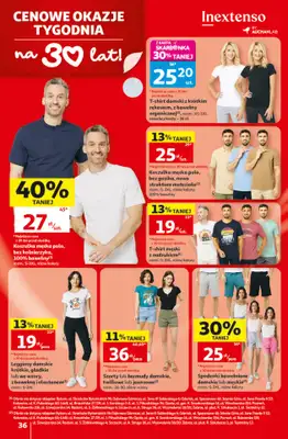 Auchan - gazetka promocyjna Gazetka 30 Lat Hipermarket Auchan od czwartku 09.07 do środy 15.07 - strona 36