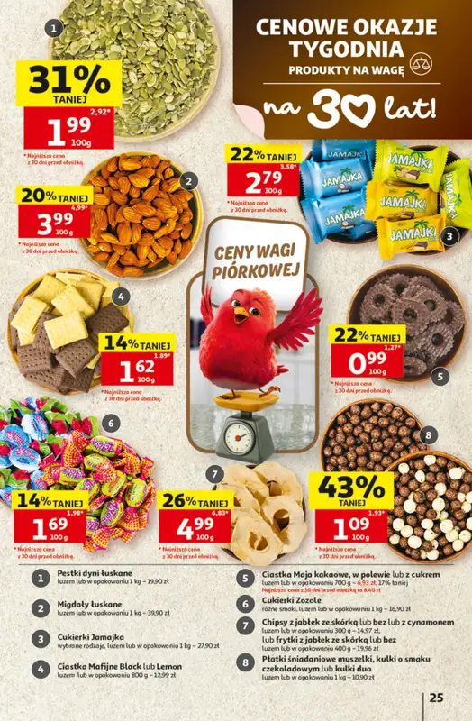 Auchan - gazetka promocyjna Gazetka 30 Lat Hipermarket Auchan od czwartku 09.07 do środy 15.07 - strona 25