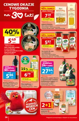 Auchan - gazetka promocyjna Gazetka 30 Lat Hipermarket Auchan od czwartku 09.07 do środy 15.07 - strona 26