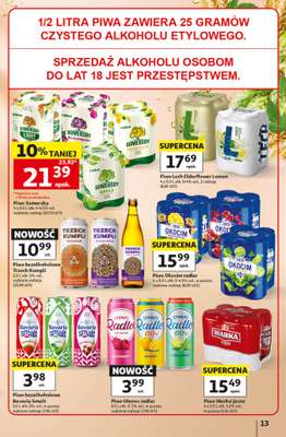 Auchan - gazetka promocyjna Gazetka 30 Lat Hipermarket Auchan od czwartku 09.07 do środy 15.07 - strona 13