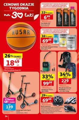 Auchan - gazetka promocyjna Gazetka 30 Lat Hipermarket Auchan od czwartku 09.07 do środy 15.07 - strona 34