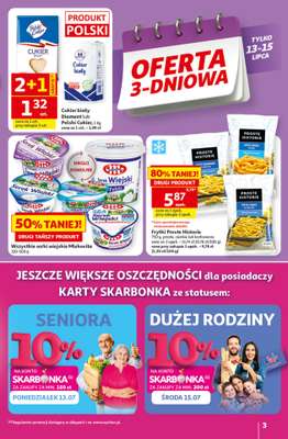Auchan - gazetka promocyjna Gazetka 30 Lat Hipermarket Auchan od czwartku 09.07 do środy 15.07 - strona 3