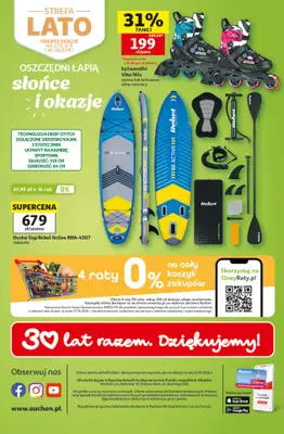 Auchan - gazetka promocyjna Gazetka 30 Lat Hipermarket Auchan od czwartku 09.07 do środy 15.07 - strona 41