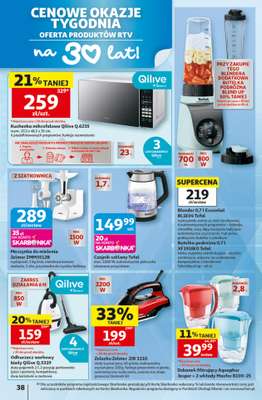 Auchan - gazetka promocyjna Gazetka 30 Lat Hipermarket Auchan od czwartku 09.07 do środy 15.07 - strona 38