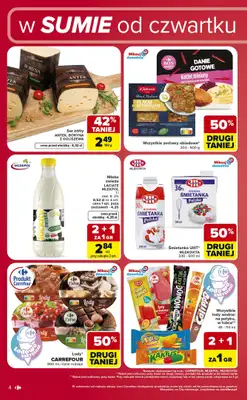 Carrefour - gazetka promocyjna Gazetka w sumie od czwartku weekend okazji od czwartku 09.07 do soboty 11.07 - strona 4