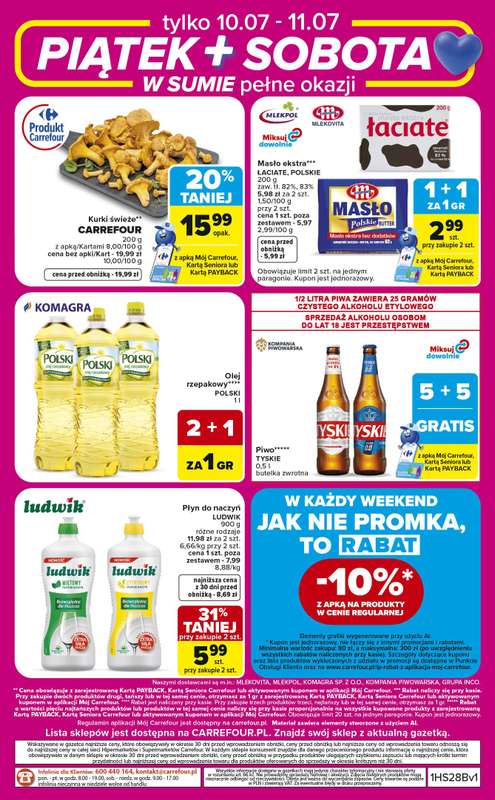 Carrefour Market - gazetka promocyjna Gazetka w sumie od czwartku weekend okazji od czwartku 09.07 do soboty 11.07 - strona 8