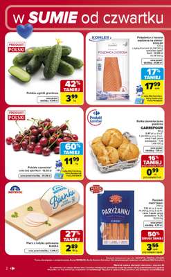 Carrefour Market - gazetka promocyjna Gazetka w sumie od czwartku weekend okazji od czwartku 09.07 do soboty 11.07 - strona 2