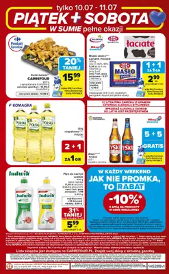 Carrefour Market - gazetka promocyjna Gazetka piątek i sobota w sumie od czwartku 09.07 do soboty 11.07 - strona 2