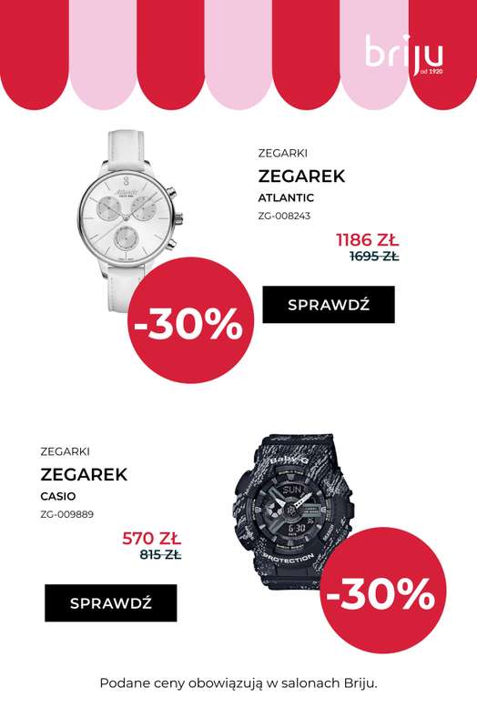 Briju - gazetka promocyjna Wyprzedaż! Nowa oferta od środy 08.07 do środy 12.08 - strona 18