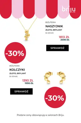 Briju - gazetka promocyjna Wyprzedaż! Nowa oferta od środy 08.07 do środy 12.08 - strona 9