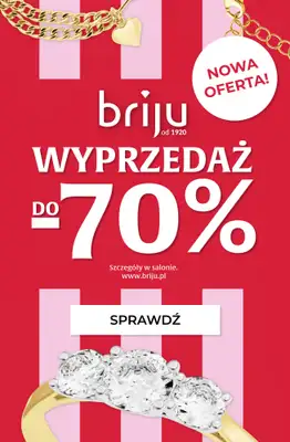 Briju - gazetka promocyjna Wyprzedaż! Nowa oferta od środy 08.07 do środy 12.08