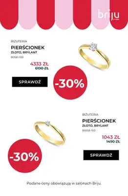 Briju - gazetka promocyjna Wyprzedaż! Nowa oferta od środy 08.07 do środy 12.08 - strona 7