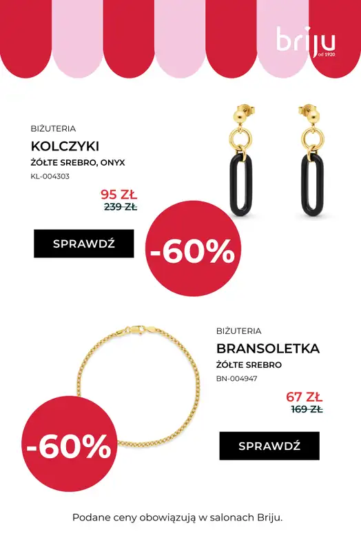 Briju - gazetka promocyjna Wyprzedaż! Nowa oferta od środy 08.07 do środy 12.08 - strona 2