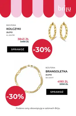 Briju - gazetka promocyjna Wyprzedaż! Nowa oferta od środy 08.07 do środy 12.08 - strona 15