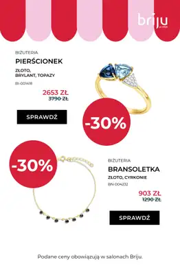 Briju - gazetka promocyjna Wyprzedaż! Nowa oferta od środy 08.07 do środy 12.08 - strona 16