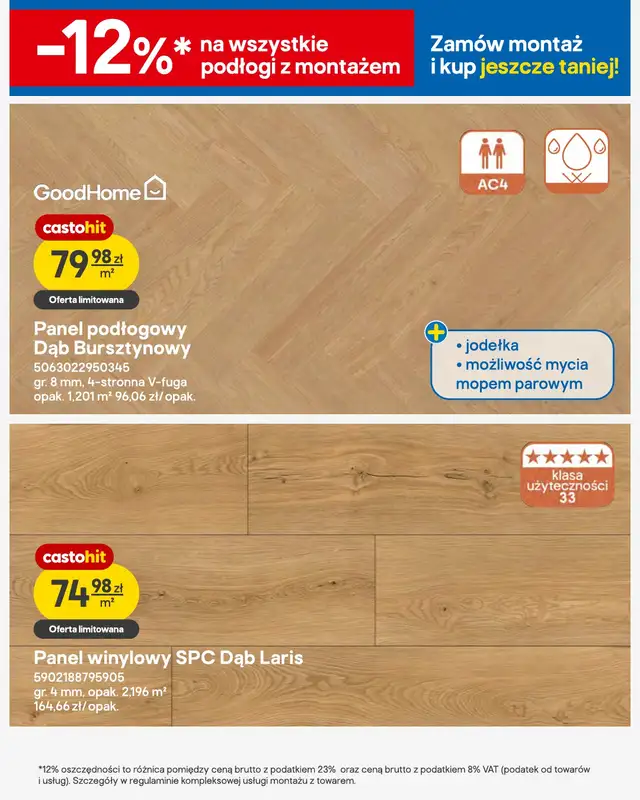 Castorama - gazetka promocyjna Podłogi i drzwi od środy 08.07 do wtorku 28.07 - strona 9
