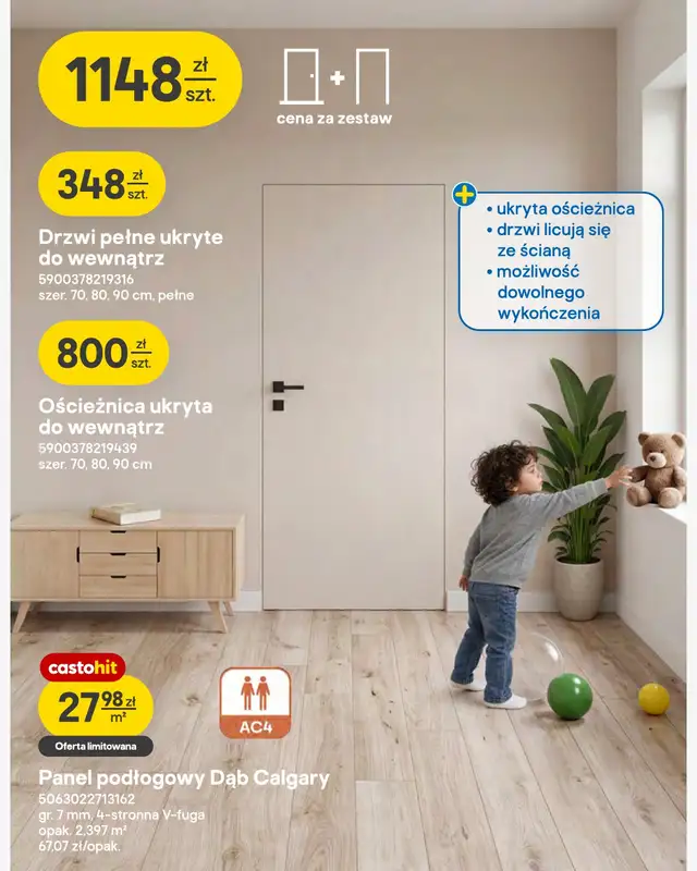Castorama - gazetka promocyjna Podłogi i drzwi od środy 08.07 do wtorku 28.07 - strona 3