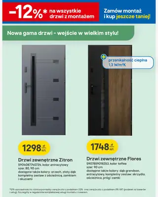 Castorama - gazetka promocyjna Podłogi i drzwi od środy 08.07 do wtorku 28.07 - strona 17