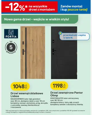 Castorama - gazetka promocyjna Podłogi i drzwi od środy 08.07 do wtorku 28.07 - strona 16