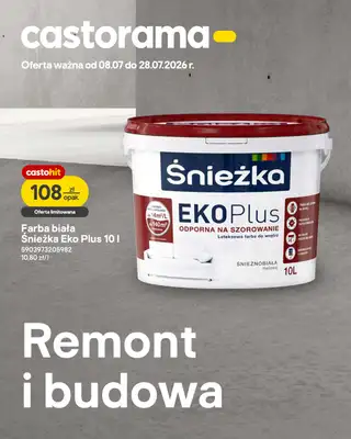 Castorama - gazetka promocyjna Remont i budowa od środy 08.07 do wtorku 28.07