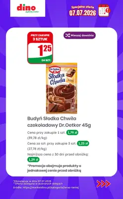 Dino - gazetka promocyjna Specjalna oferta na 07.07.2026 - promocje spoza gazetki od wtorku 07.07 do wtorku 07.07 - strona 9