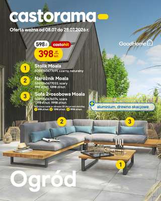 Castorama - gazetka promocyjna Ogród od środy 08.07 do wtorku 28.07