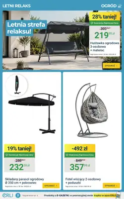 ERLI - gazetka promocyjna Wakacje w ogrodzie – taniej z Erli! od środy 08.07 do niedzieli 12.07 - strona 2