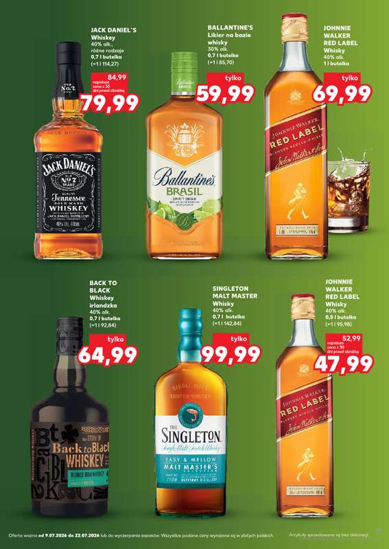 Kaufland - gazetka promocyjna Barek Kauflandu  do środy 22.07 - strona 11