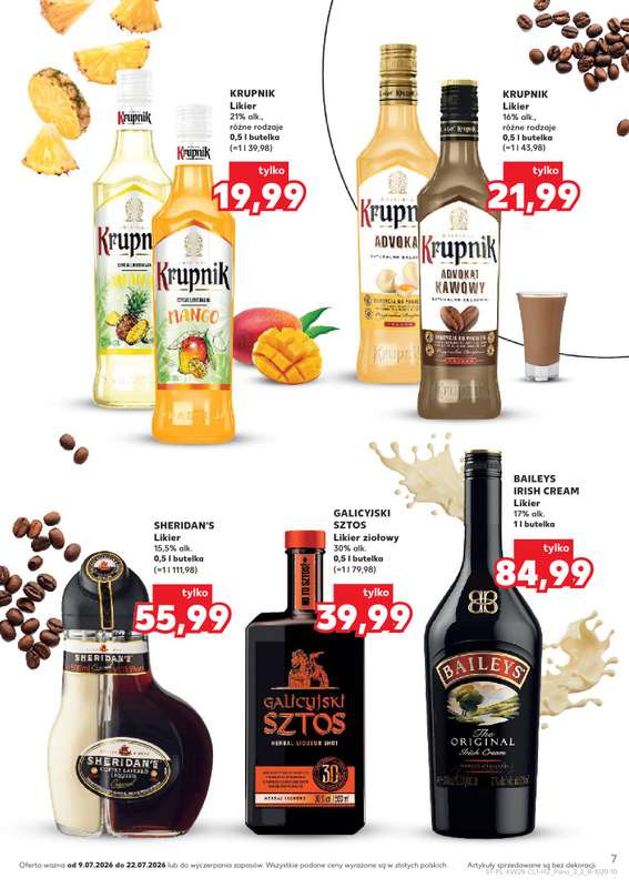 Kaufland - gazetka promocyjna Barek Kauflandu  do środy 22.07 - strona 7