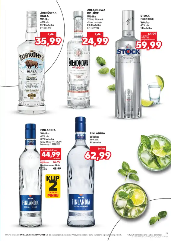Kaufland - gazetka promocyjna Barek Kauflandu  do środy 22.07 - strona 3