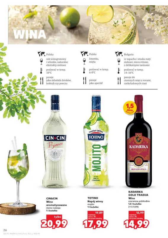 Kaufland - gazetka promocyjna Barek Kauflandu  do środy 22.07 - strona 26