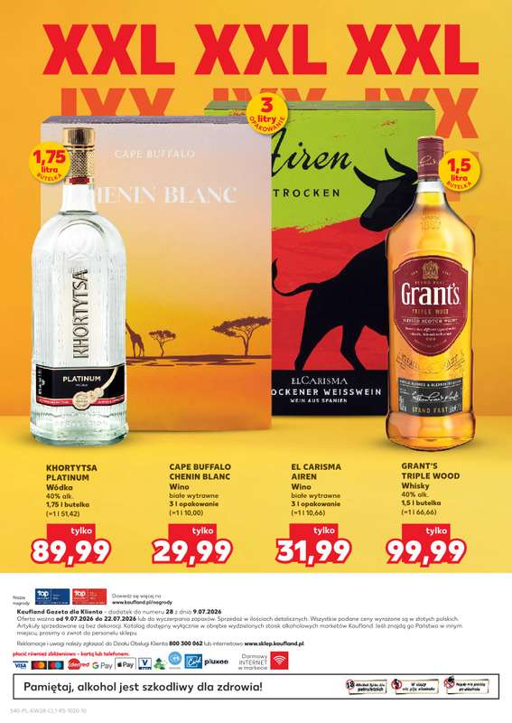 Kaufland - gazetka promocyjna Barek Kauflandu  do środy 22.07 - strona 40