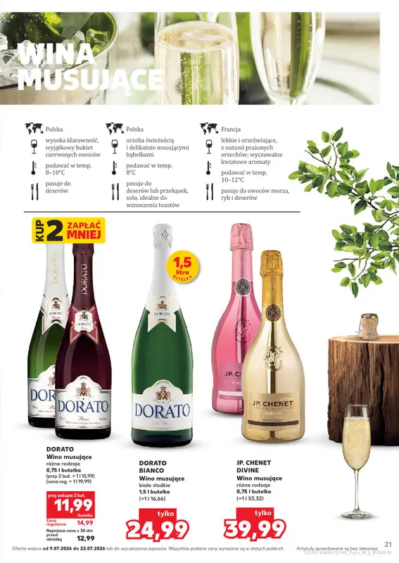 Kaufland - gazetka promocyjna Barek Kauflandu  do środy 22.07 - strona 21