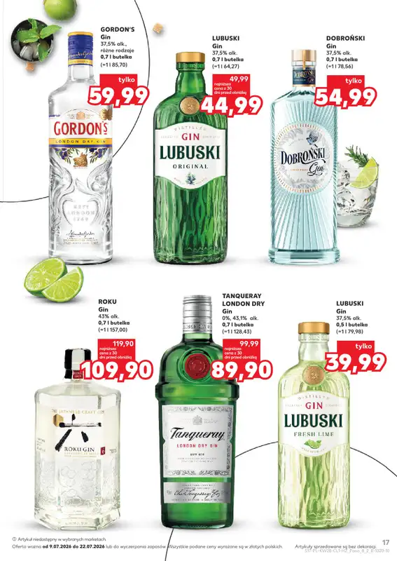 Kaufland - gazetka promocyjna Barek Kauflandu  do środy 22.07 - strona 17