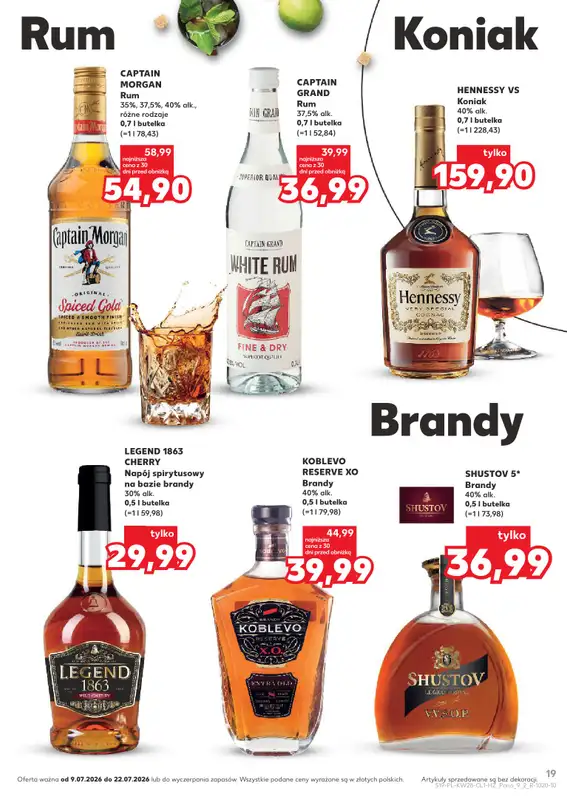 Kaufland - gazetka promocyjna Barek Kauflandu  do środy 22.07 - strona 19